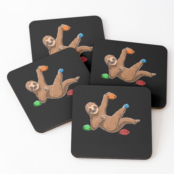 Item preview, Chilled Sloth Bouldering and Rock Climbing designed and sold by GabiStock.