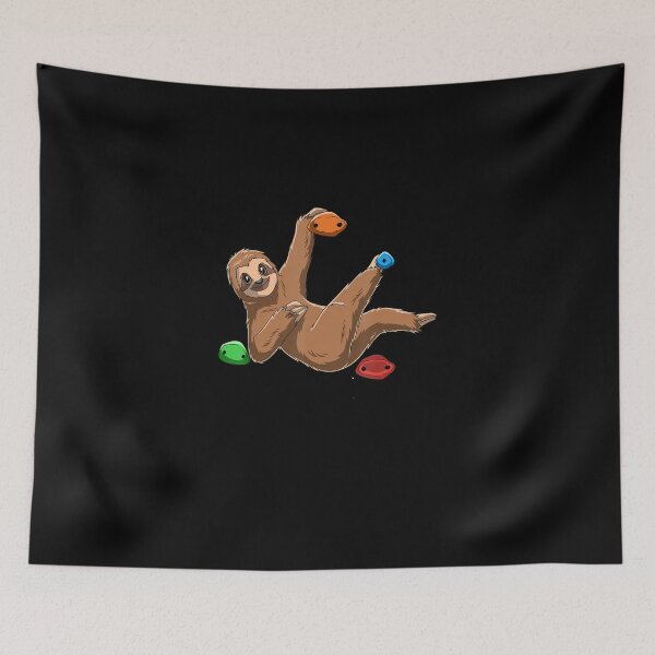 Item preview, Chilled Sloth Bouldering and Rock Climbing designed and sold by GabiStock.