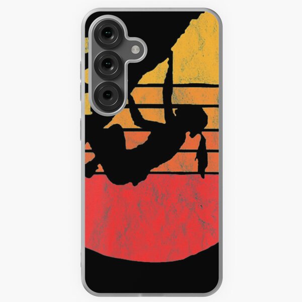 Item preview, Climb Like a Girl Distressed Retro Rock Climbing 08s designed and sold by GabiStock.