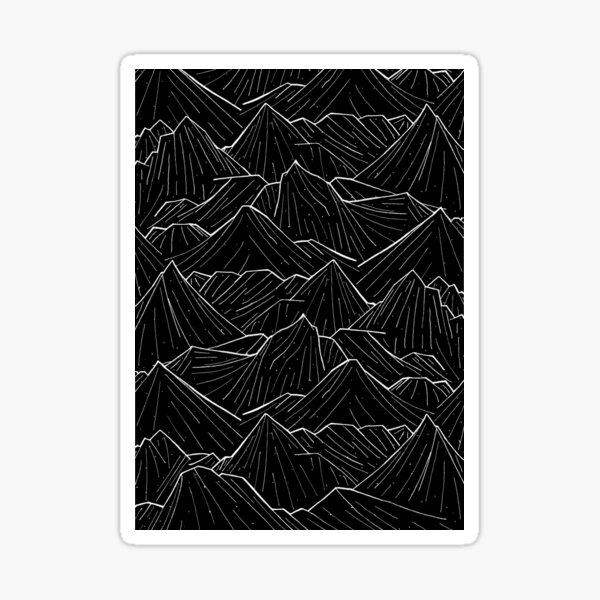 The Dark Mountains Sticker