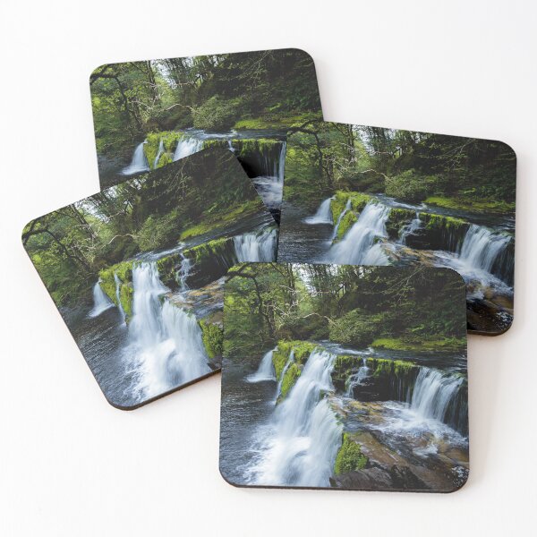 Item preview, Four Waterfalls Wales Photography designed and sold by Stuckinadream.
