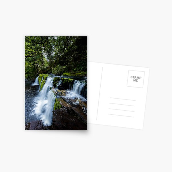 Item preview, Four Waterfalls Wales Photography designed and sold by Stuckinadream.