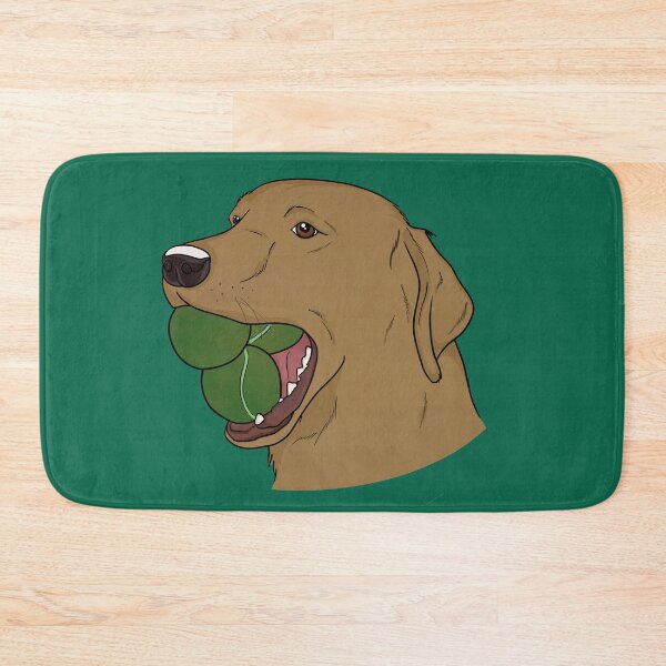 Item preview, Yellow Labrador with Tennis Balls  designed and sold by rmcbuckeye.