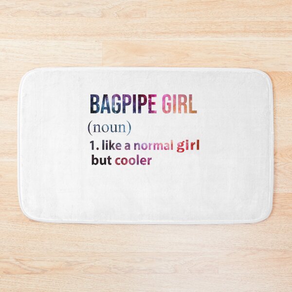 Item preview, Bagpipe Girl like a normal Girl but cooler galaxy designed and sold by jentochicken.