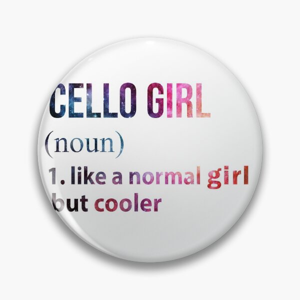 Item preview, Cello Girl like a normal Girl but cooler galaxy designed and sold by jentochicken.