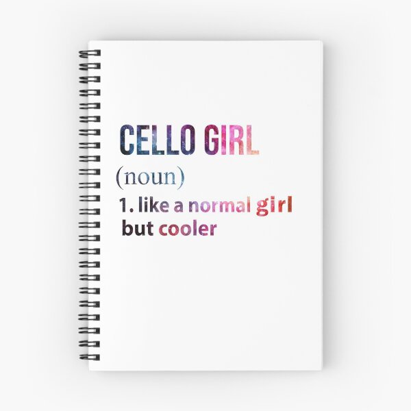 Item preview, Cello Girl like a normal Girl but cooler galaxy designed and sold by jentochicken.
