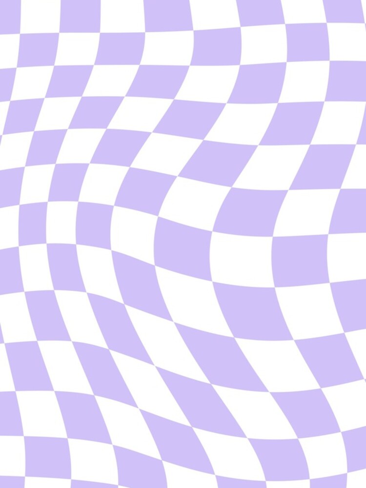 Abstract Lilac Checkerboard by stubbornlover