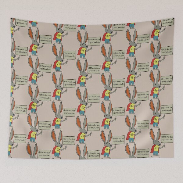 Item preview, Rick Flag Supper Rabbit Fitted  designed and sold by HANAH-Boutique.