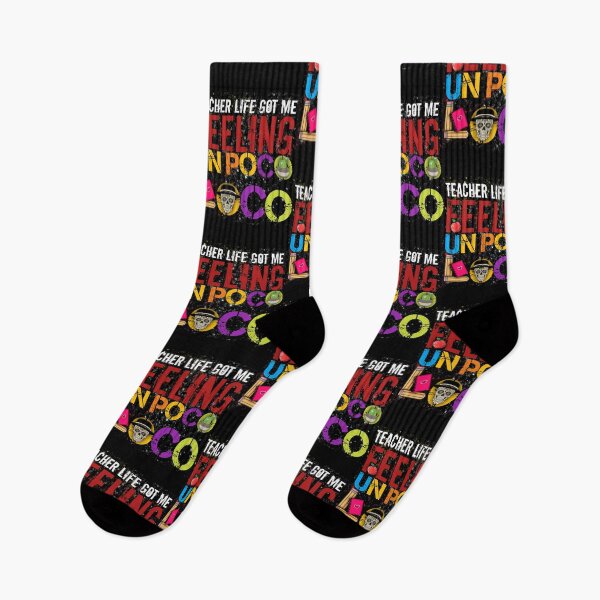 Item preview, Teacher Life Got Me Feeling Un Poco Loco designed and sold by StoreRahhal.