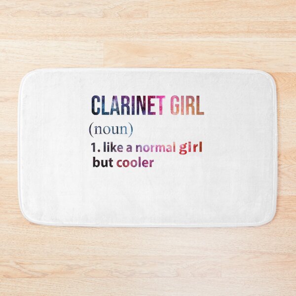 Item preview, Clarinet Girl like a normal Girl but cooler galaxy designed and sold by jentochicken.