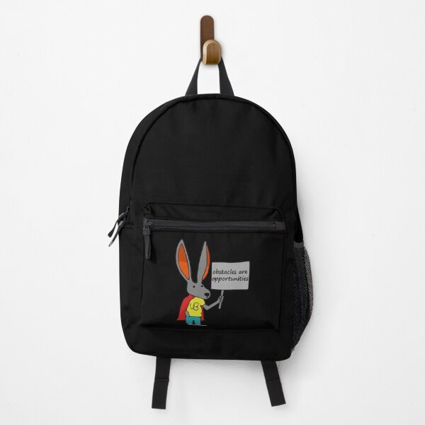 Item preview, Rick Funny Rabbit Flag obstaculos son oportunidades   designed and sold by HANAH-Boutique.