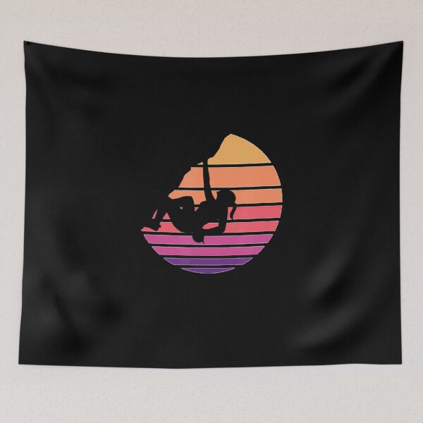 Item preview, Climb Like a Girl Funny Rock Climbing designed and sold by GabiStock.