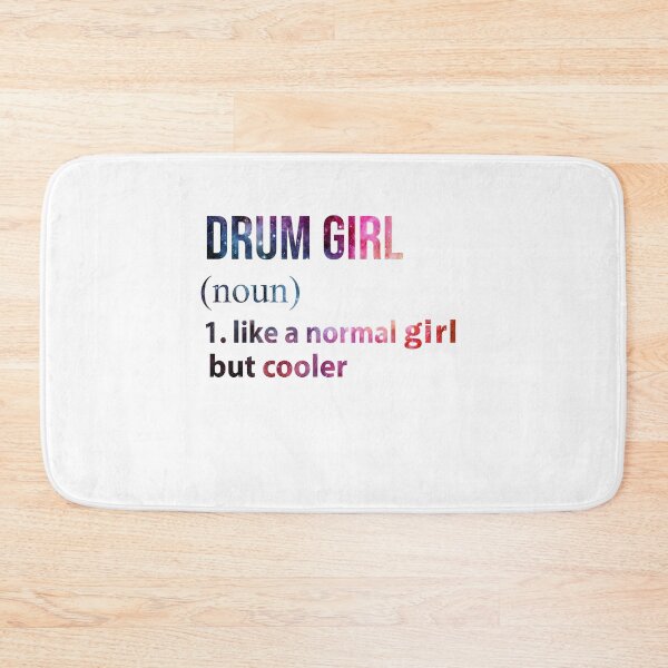 Item preview, Drum Girl like a normal Girl but cooler galaxy designed and sold by jentochicken.