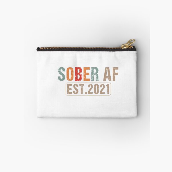 Item preview, Sober AF Since 2021 sobriety Sober Anniversary sober life  designed and sold by Dream-bubble.