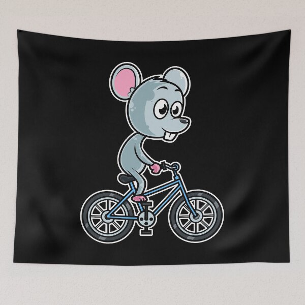 Item preview, Mouse Bicycle Cyclist Cycling graphic designed and sold by theodoros20.