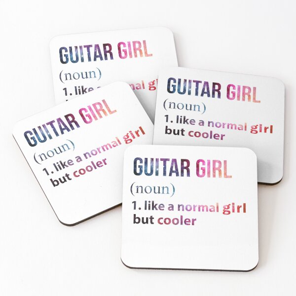 Item preview, Guitar Girl like a normal Girl but cooler galaxy designed and sold by jentochicken.