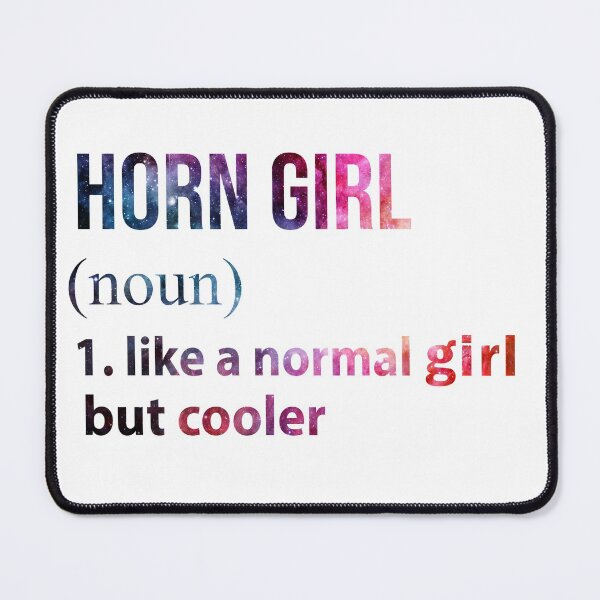Item preview, Horn Girl like a normal Girl but cooler galaxy designed and sold by jentochicken.