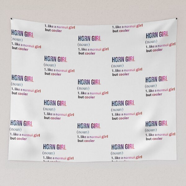 Item preview, Horn Girl like a normal Girl but cooler galaxy designed and sold by jentochicken.