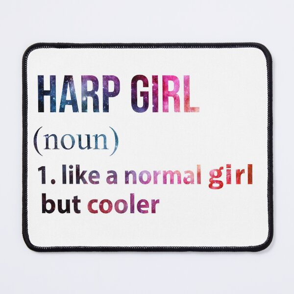 Item preview, Harp Girl like a normal Girl but cooler galaxy designed and sold by jentochicken.