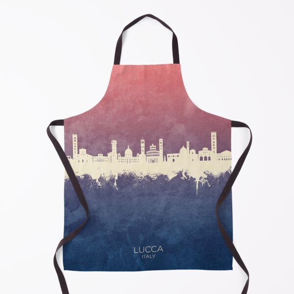 Item preview, Lucca Italy Skyline designed and sold by ArtPrints.