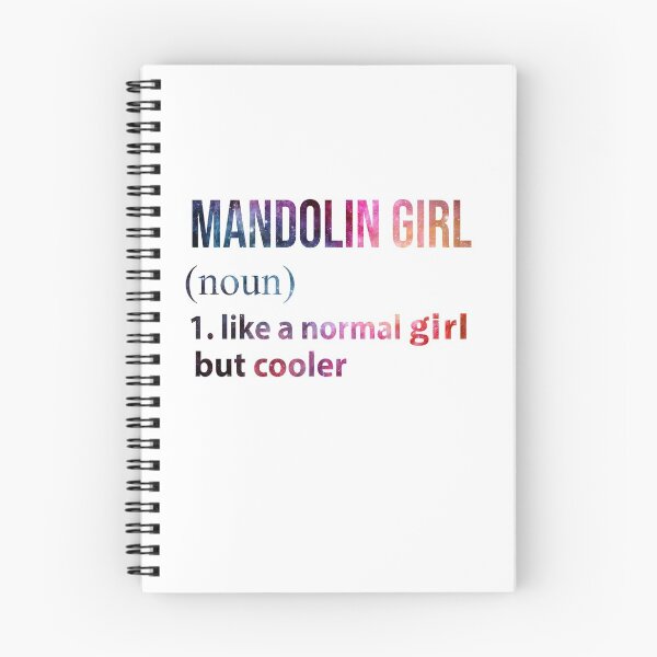 Item preview, Mandolin Girl like a normal Girl but cooler galaxy designed and sold by jentochicken.