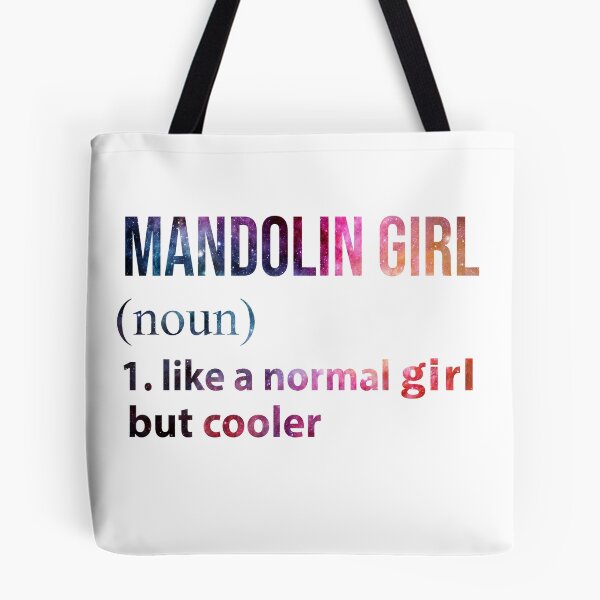 Item preview, Mandolin Girl like a normal Girl but cooler galaxy designed and sold by jentochicken.