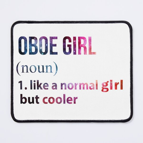 Item preview, Oboe Girl like a normal Girl but cooler galaxy designed and sold by jentochicken.