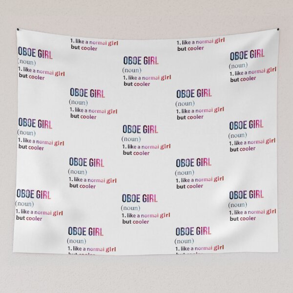 Item preview, Oboe Girl like a normal Girl but cooler galaxy designed and sold by jentochicken.