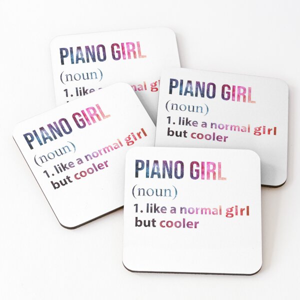 Item preview, Piano Girl like a normal Girl but cooler galaxy designed and sold by jentochicken.