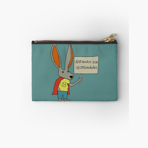 Item preview, Ultra Bunny with the sign _quot_Obstáculos Son Oportunidades_quot_   designed and sold by HANAH-Boutique.