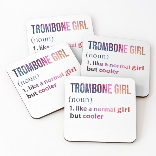 Item preview, Trombone Girl like a normal Girl but cooler galaxy designed and sold by jentochicken.
