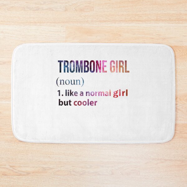 Item preview, Trombone Girl like a normal Girl but cooler galaxy designed and sold by jentochicken.