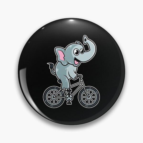 Item preview, Elephant Bicycle Cyclist Cycling print designed and sold by theodoros20.