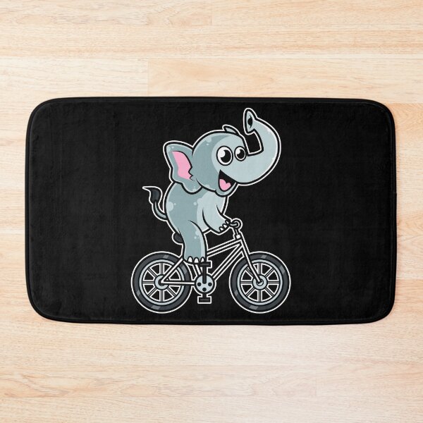 Item preview, Elephant Bicycle Cyclist Cycling print designed and sold by theodoros20.