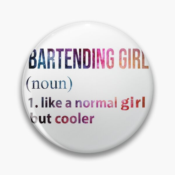 Item preview, Bartending Girl like a normal Girl but cooler galaxy designed and sold by jentochicken.