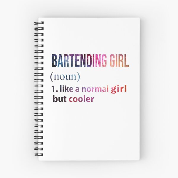 Item preview, Bartending Girl like a normal Girl but cooler galaxy designed and sold by jentochicken.