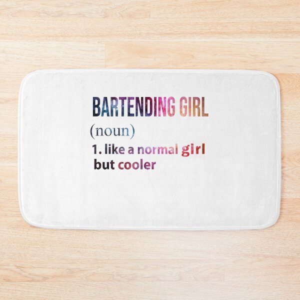 Item preview, Bartending Girl like a normal Girl but cooler galaxy designed and sold by jentochicken.