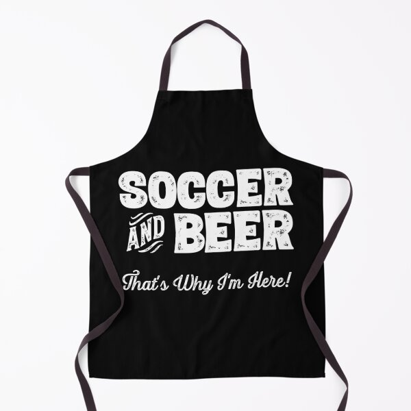 Item preview, Soccer and Beer that's why I'm here! Sports fan graphic designed and sold by theodoros20.