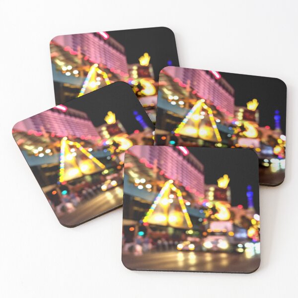 Item preview, Night Drive Neon Blur Las Vegas 3 designed and sold by Fiona Gray.