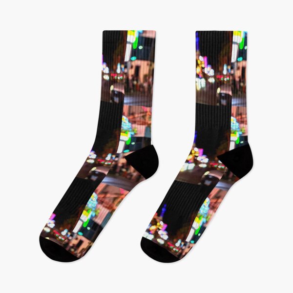 Item preview, Night Drive Neon Blur Las Vegas 3 designed and sold by Fiona Gray.