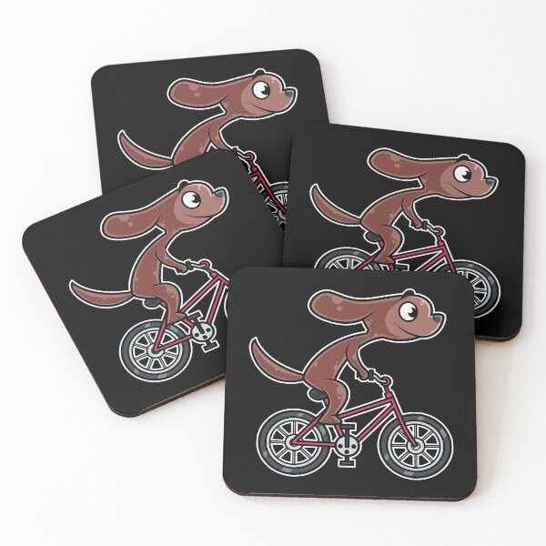 Item preview, Dog Bicycle Cyclist Cycling design designed and sold by theodoros20.