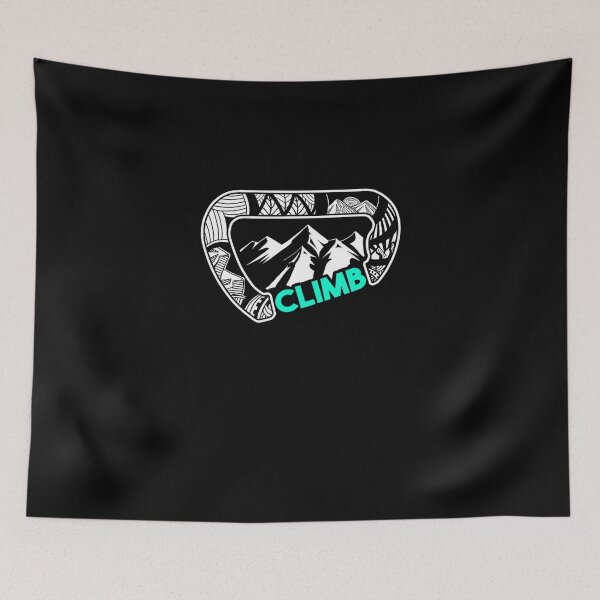 Item preview, Cool Carabiner Rock Climbing Print Climber Bouldering designed and sold by GabiStock.