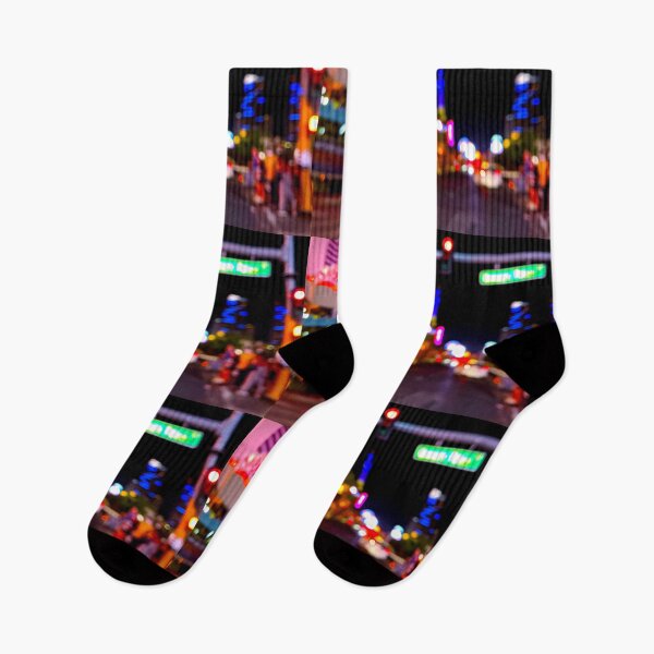 Item preview, Night Drive Neon Blur Las Vegas 1 designed and sold by Fiona Gray.