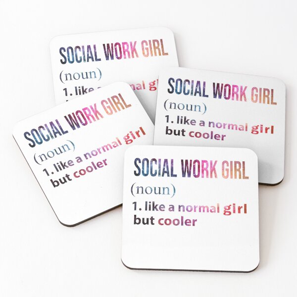 Item preview, Social work Girl like a normal Girl but cooler galaxy designed and sold by jentochicken.