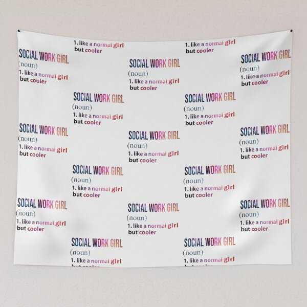 Item preview, Social work Girl like a normal Girl but cooler galaxy designed and sold by jentochicken.