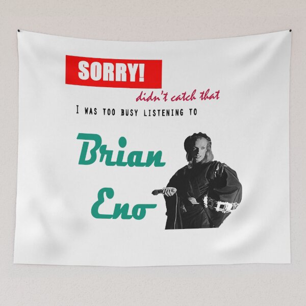 Item preview, Listening to ~Brian Eno~ Classic 42 designed and sold by KyleeRowe1919.