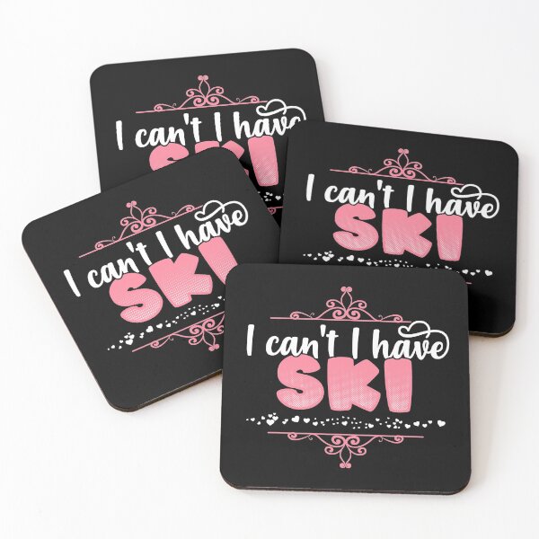 Item preview, I Can't I Have Ski - Cute skiing design designed and sold by theodoros20.