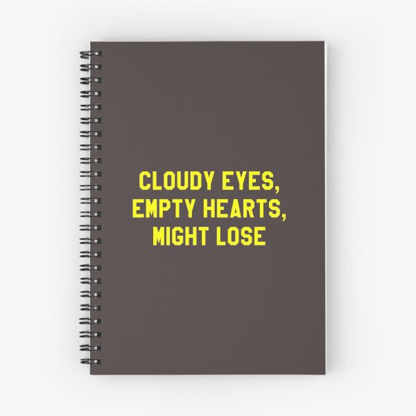Item preview, Cloudy Eyes Empty Hearts Might Lose – Friday Night Lights Parody   designed and sold by DonalShinDS.