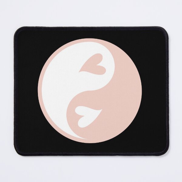 Item preview, Yin Yang Love (rosa) designed and sold by baldbird.