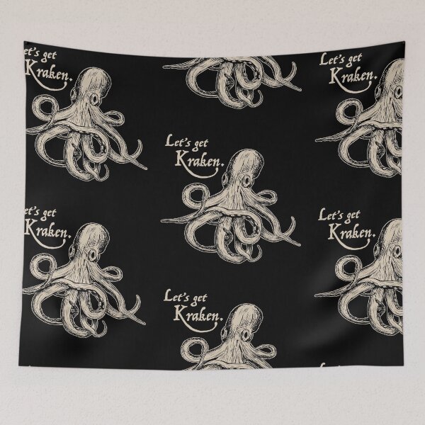 Item preview, Let's Get Kraken designed and sold by Alema Art.